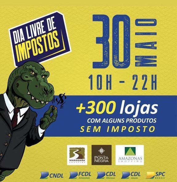 Dia Livre de Impostos em Manaus