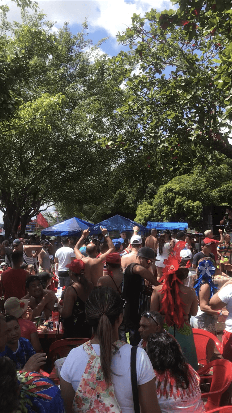 Festa certa durante a tarde é no Comunas  e no Verçosa em Parintins