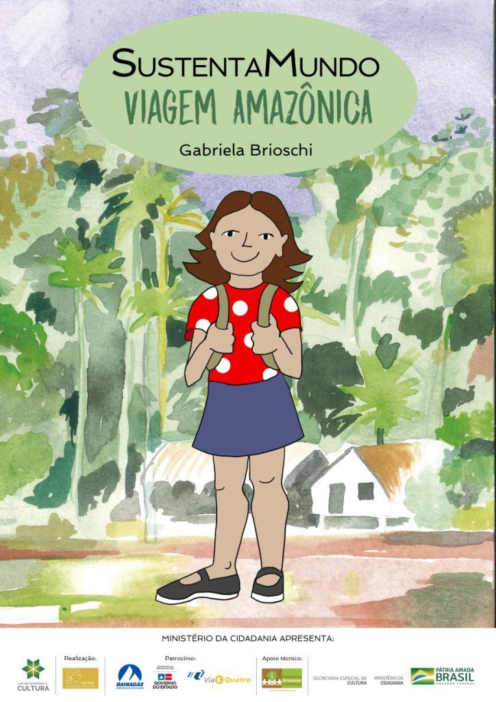 Livro infantil Viagem Amazônica é lançado na Virada Sustentável de Manaus