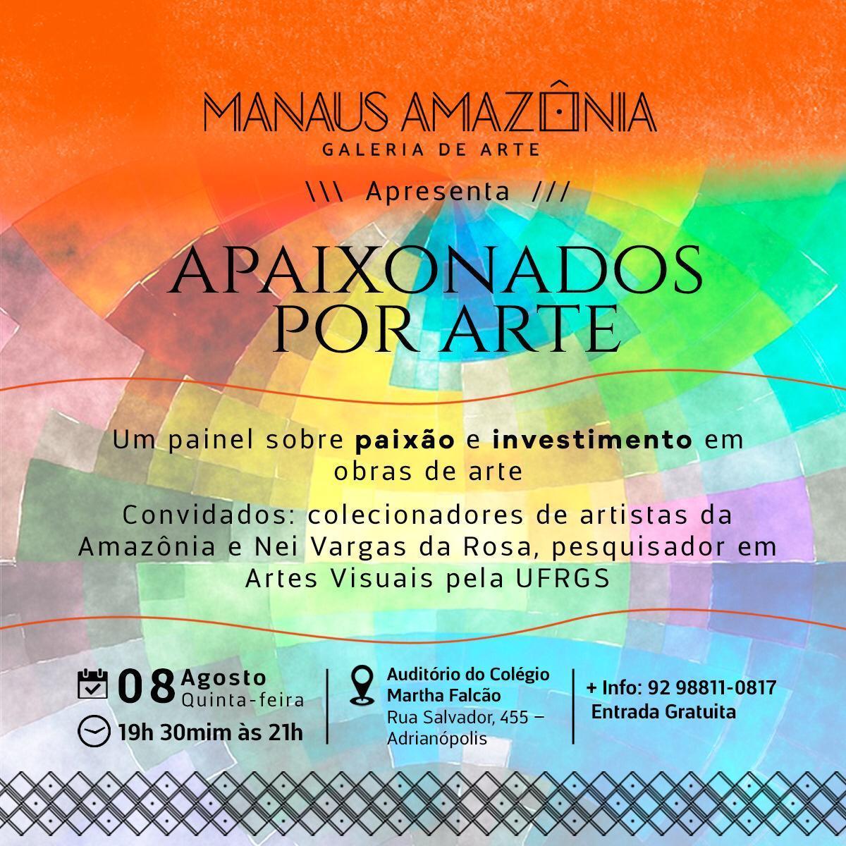 Paixão e investimento em obras de arte são discutidas em painel