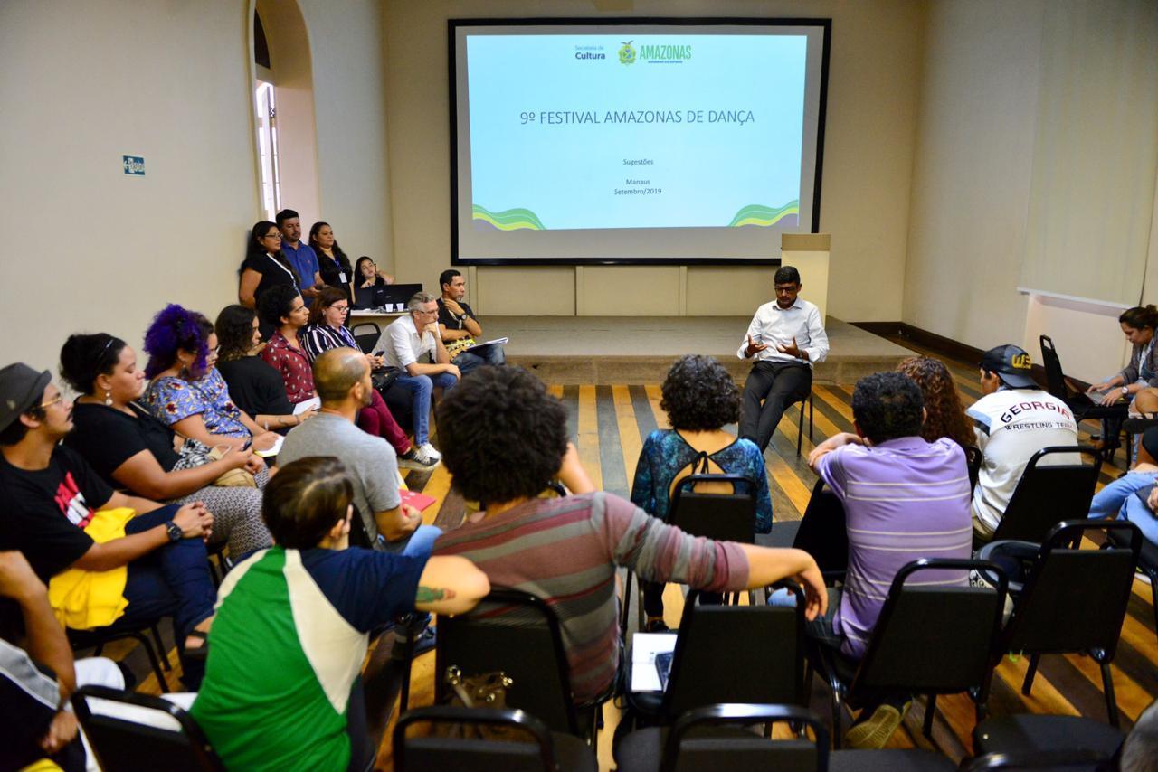 Reunião tem escolha de comissão organizadora e curadoria do Festival Amazonas de Dança