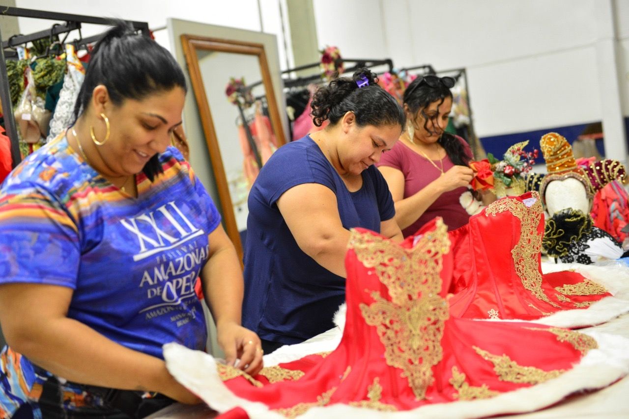 Figurino do espetáculo de Natal promete encantar o público