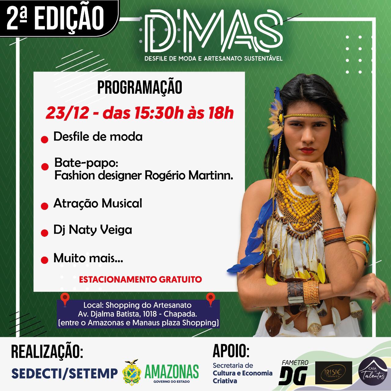 Shopping do Artesanato realiza 2ª edição de desfile de moda sustentável