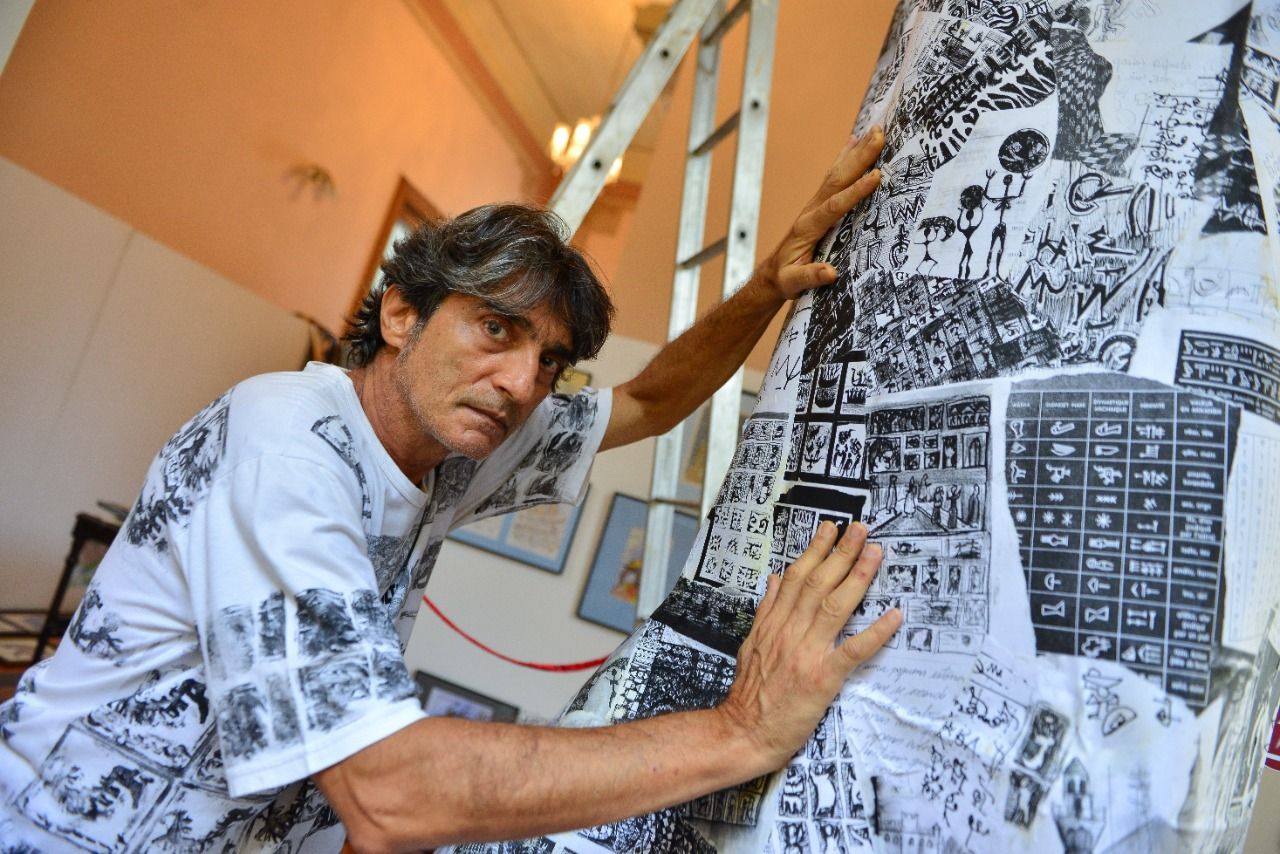 ‘Arquiteotonicas’: Otoni Mesquita inaugura nova exposição no Palácio da Justiça