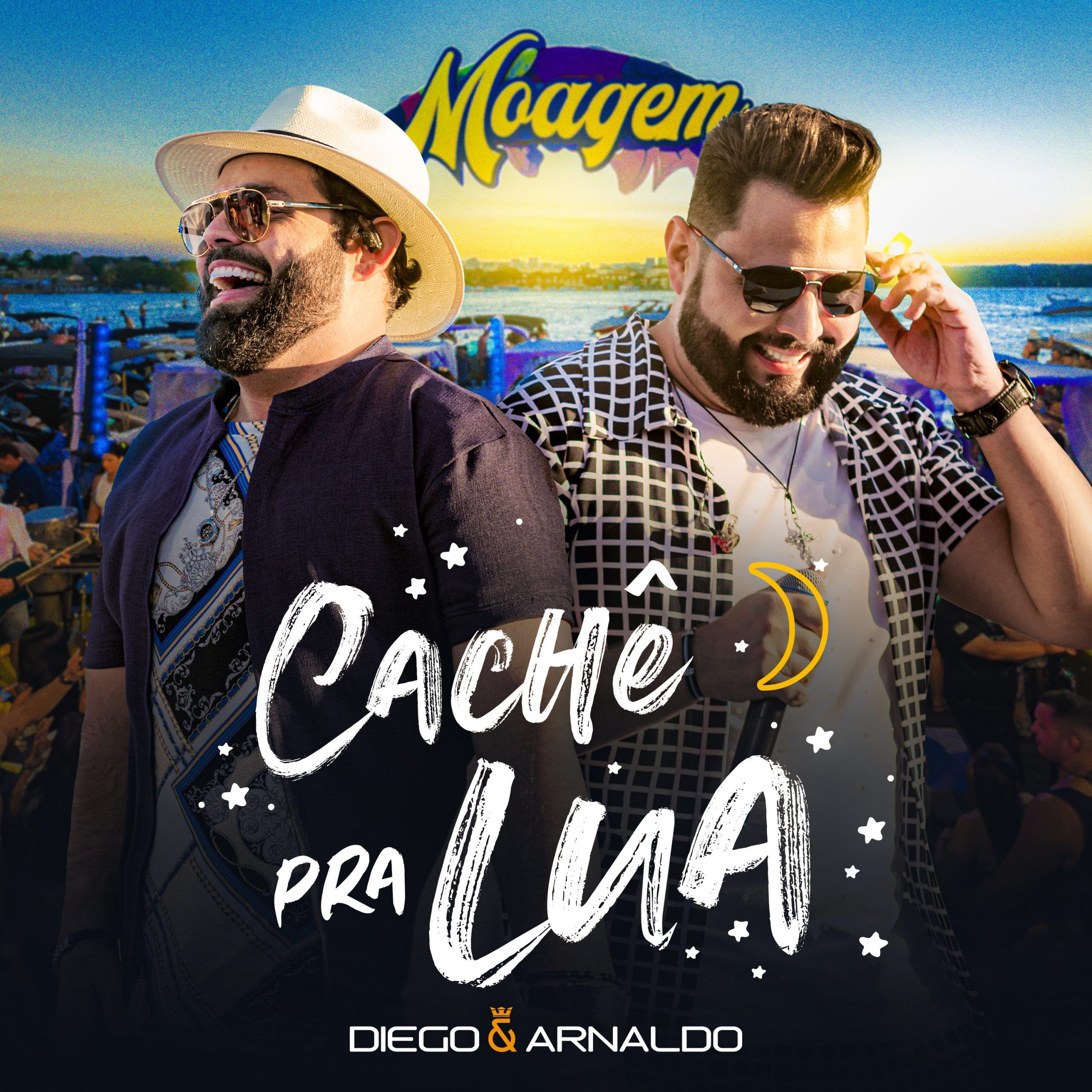 Diego & Arnaldo lançam a romântica "Cachê Pra Lua"