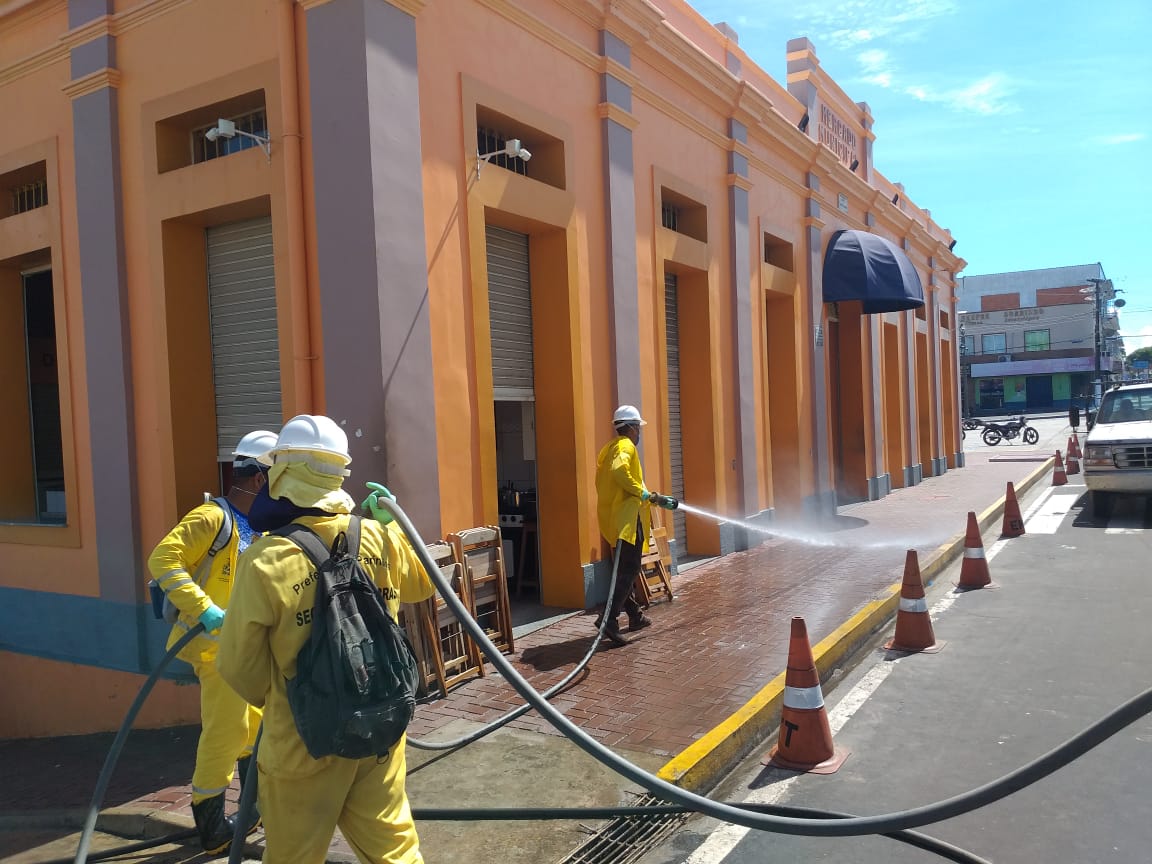 PIN INICIA HIGIENIZAÇÃO NA CIDADE