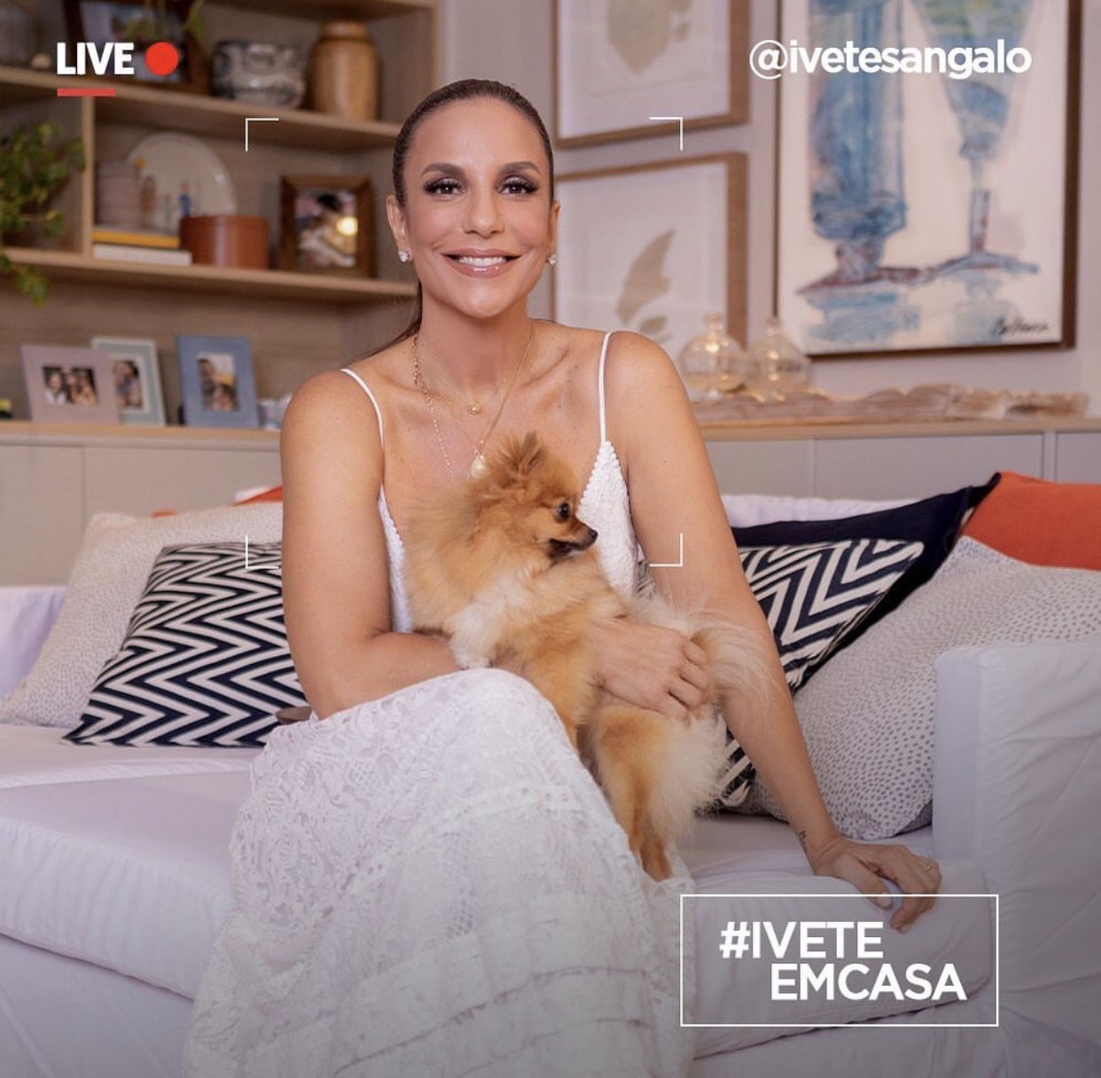 Confirmado pela Globo, Ivete Sangalo dará início a projeto de transmissão de lives