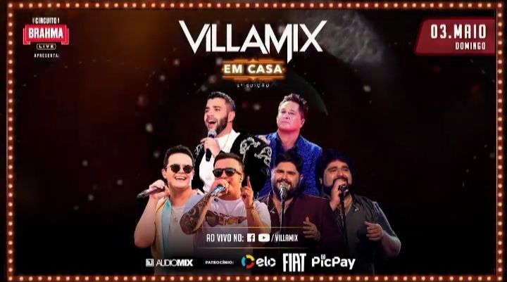 Lives para espantar o tédio e fazer doações