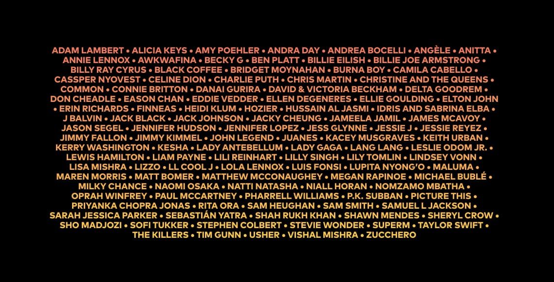 “One World: Together At Home”, organizado por Lady Gaga, será transmitido pela MTV Br e Tv Globo