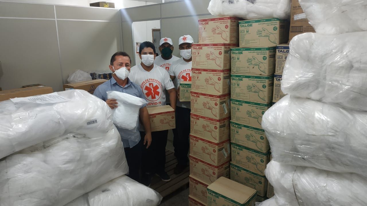 PIN recebe novo carregamento de EPIs