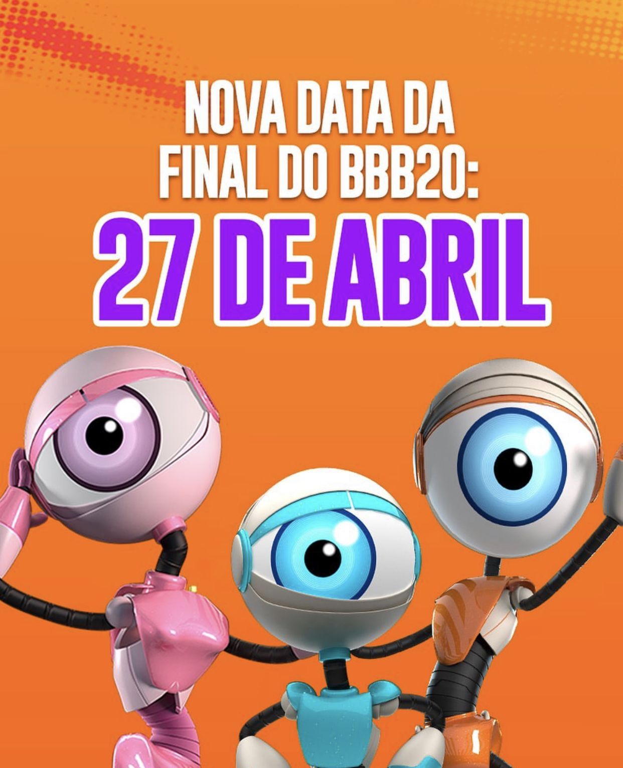 Produção do BBB 20 informa a prorrogação do reality show