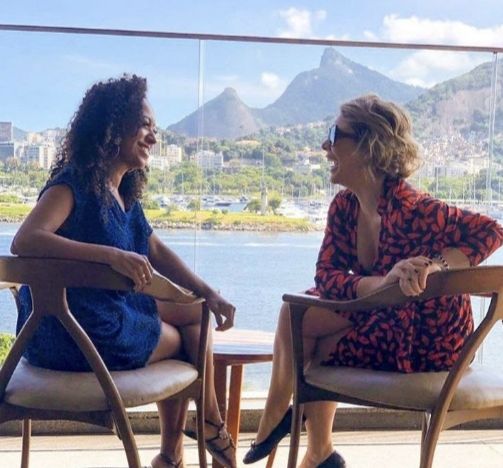 Aretha Oliveira e Fernanda Souza iniciam projeto 'Trajetórias Pretxs que Inspiram'