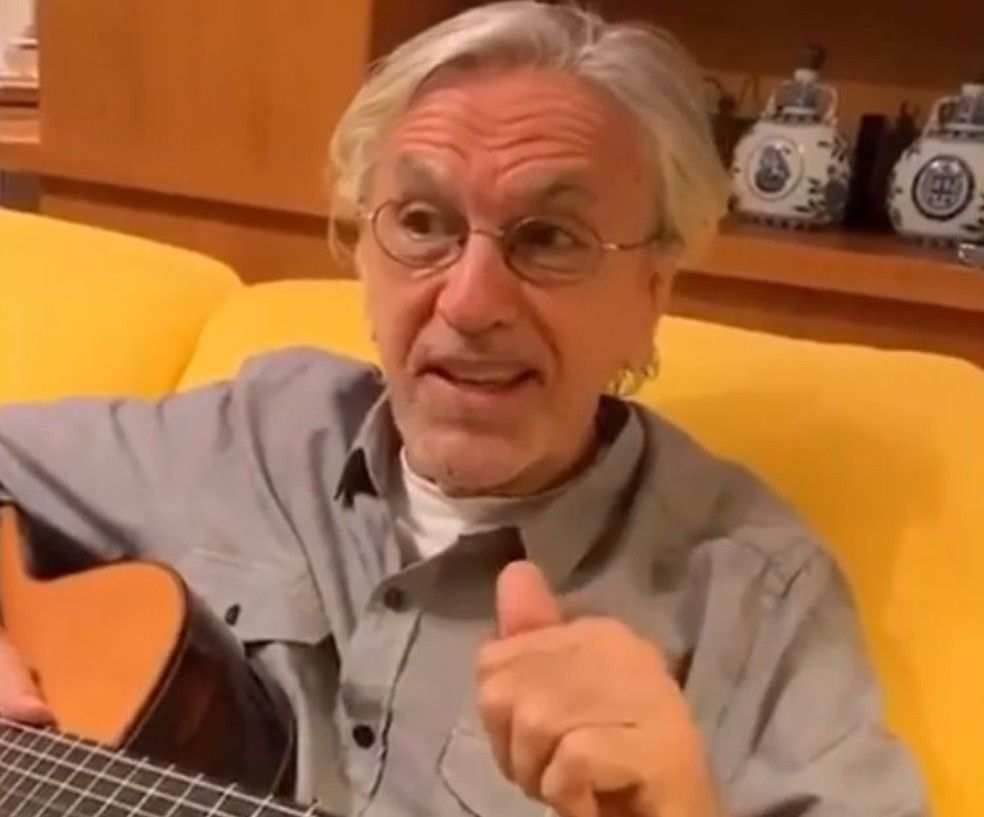 Caetano Veloso confirma live em seu aniversário, com transmissão no Globoplay