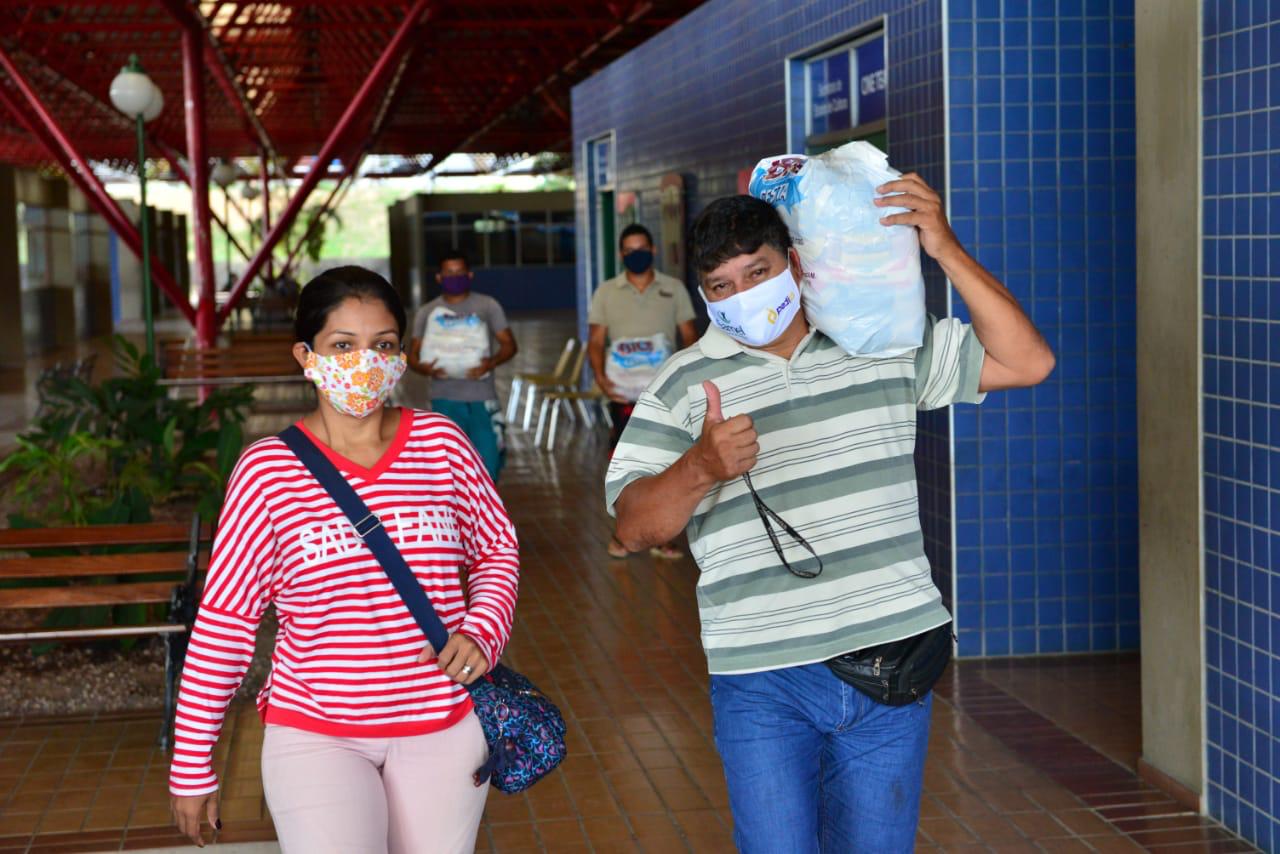 Cestas Básicas são entregues a técnicos da cadeia produtiva cultural