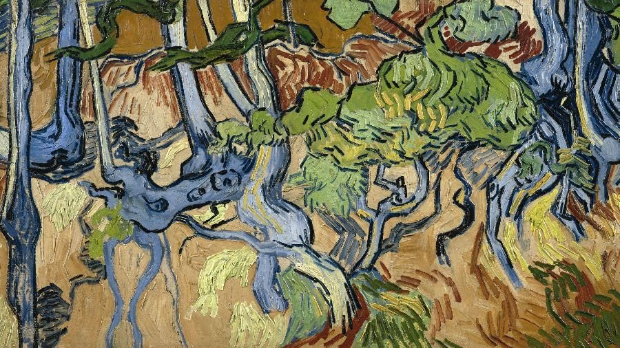 "Raízes de árvore", último quadro de Van Gogh, revela seu segredo