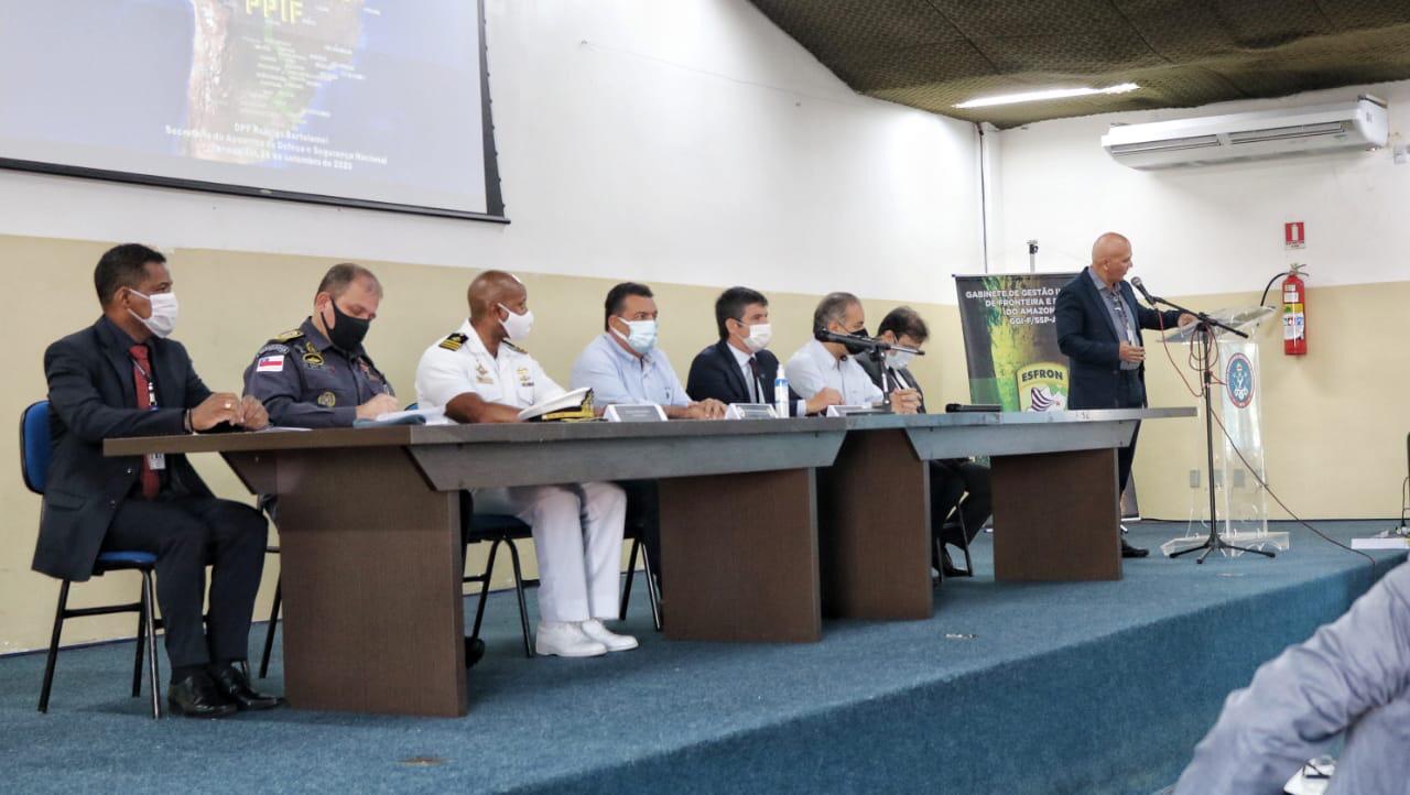 SSP-AM e órgãos federais tratam sobre ações de segurança em áreas de fronteira