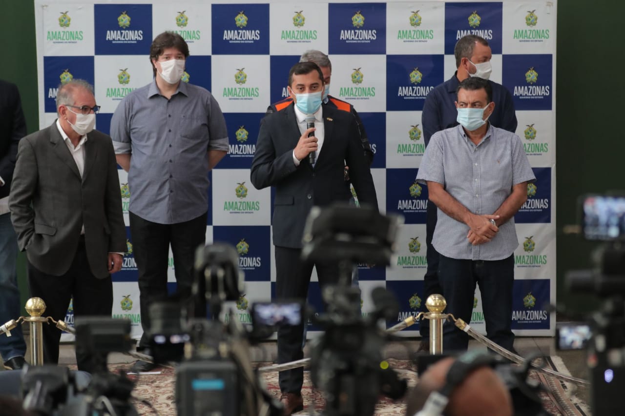Wilson Lima anuncia novas ações para reforçar medidas de prevenção à Covid-19