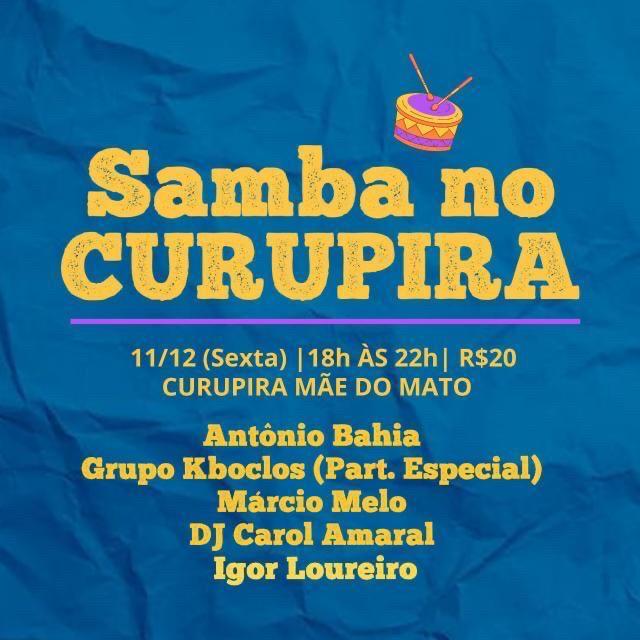 Samba no CURUPIRA com Antônio Bahia