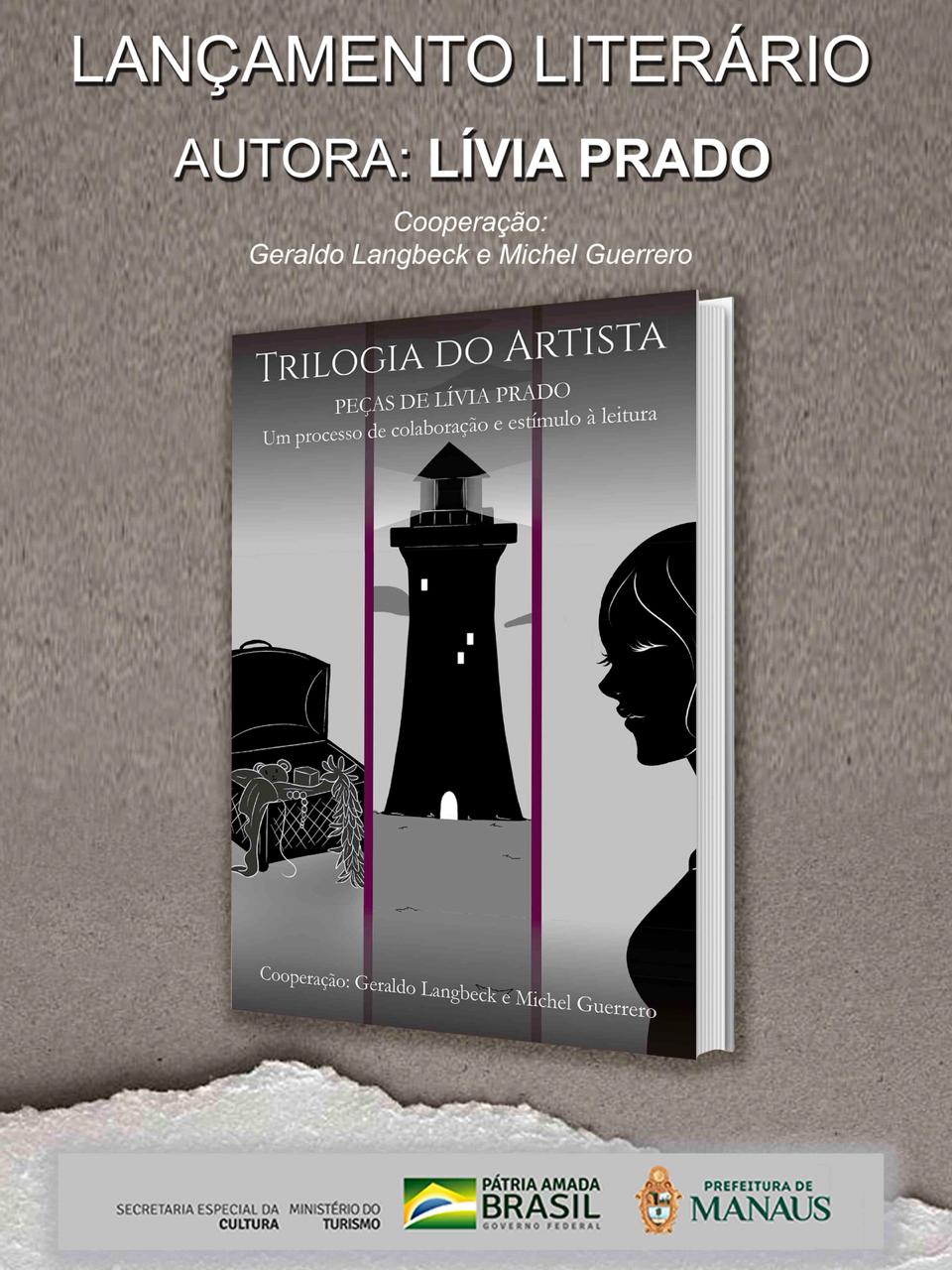 Coquetel de lançamento do livro Trilogia do Artista