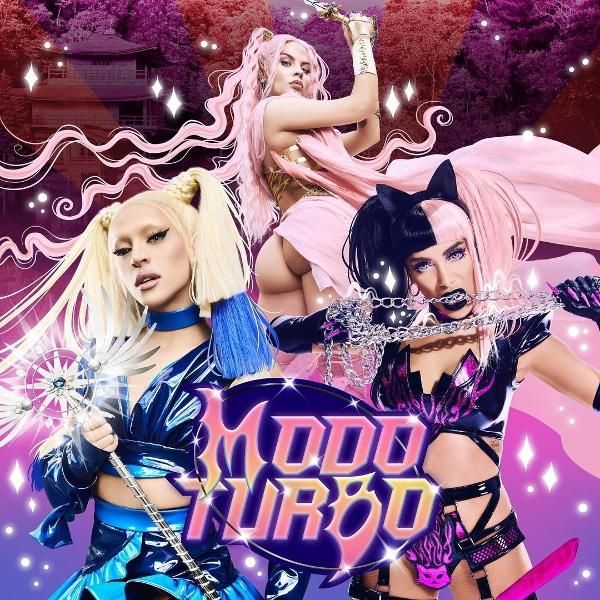 Anitta, Pabllo Vittar e Luísa Sonza divulgam a capa de 'Modo Turbo'