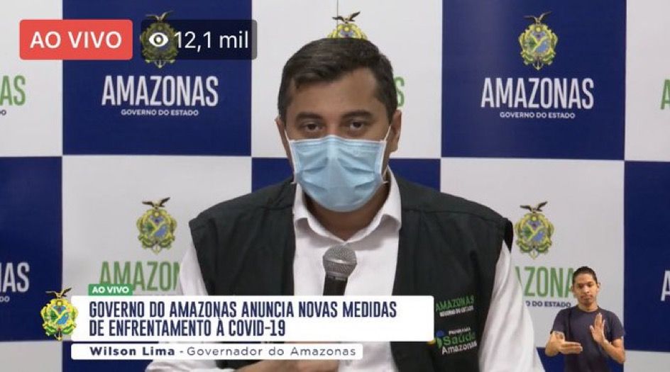 Amazonas atende pedido da PGR e adota novas medidas de restrição