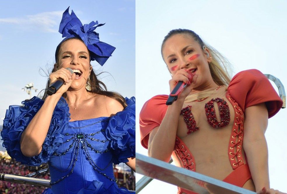 Ivete Sangalo e Claudia Leitte farão live juntas no 'sábado de carnaval'