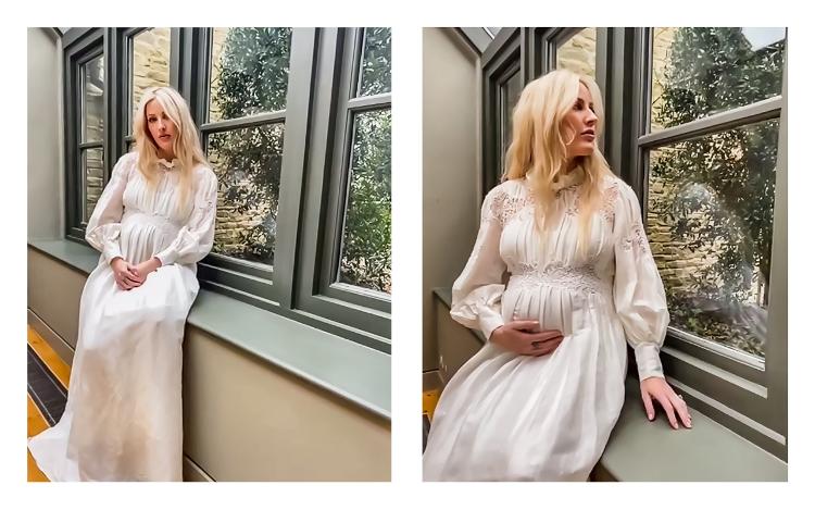 Ellie Goulding está grávida de 6 meses