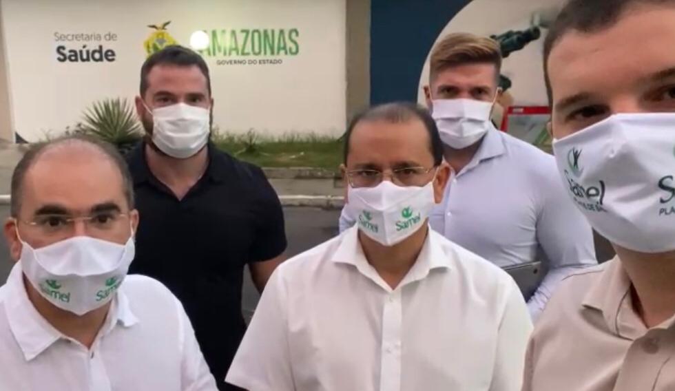 Samel apresenta estudo com o uso da proxalutamida à Secretaria de Saúde do Amazonas