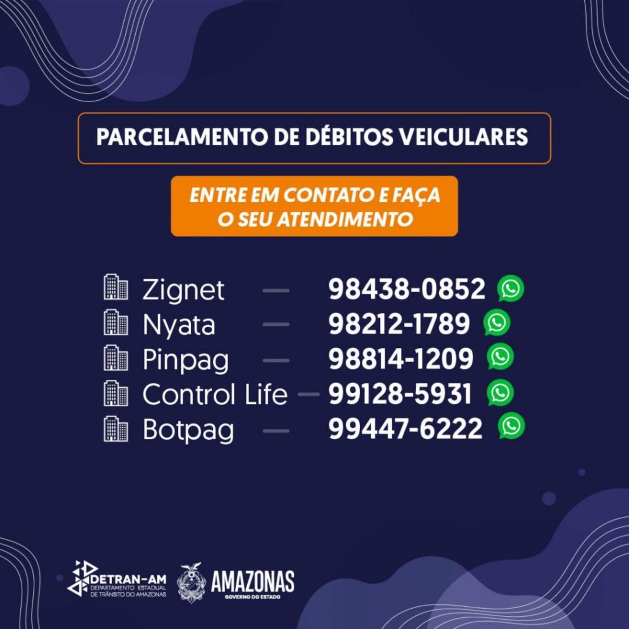 Detran-AM retoma parcelamento de débitos veiculares e aulas de direção