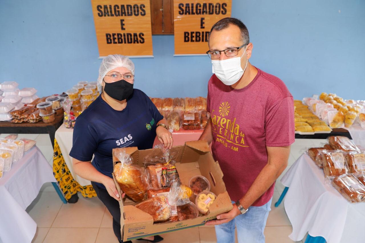 Fazenda Esperança recebe alimentos prontos da Seas