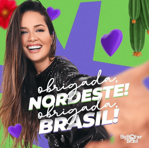 Juliette Freire bate recorde com 1 milhão de likes em 6 minutos