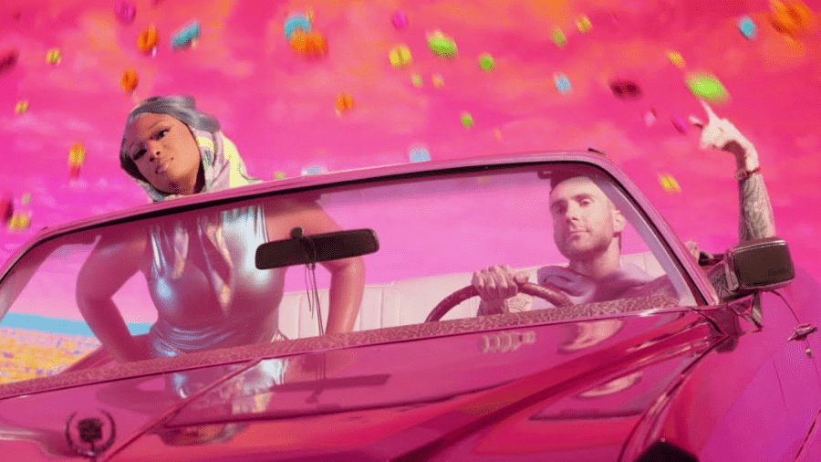 Maroon 5 e Meghan Thee Stallion lançam psicodélico Beautiful Mistakes