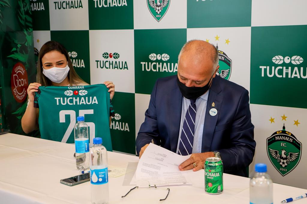 Líder no segmento na região Norte, Guaraná Tuchaua renova com Manaus Futebol Clube