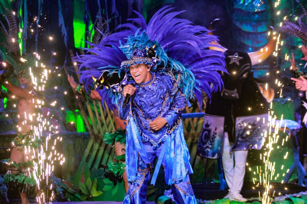 Caprichoso grava álbum digital durante live do Boi de Rua