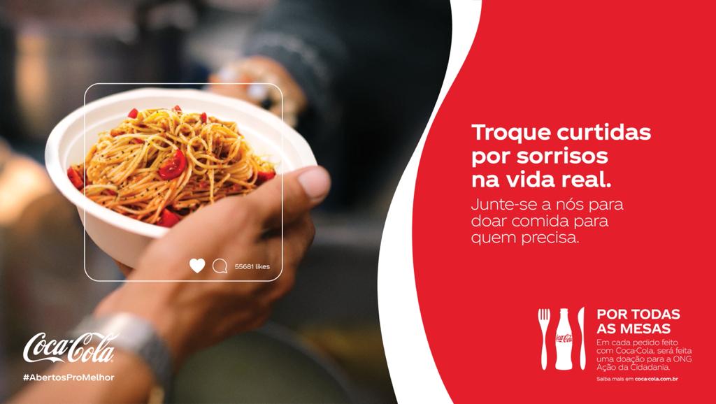 Coca-Cola lança “Por Todas as Mesas” para apoiar a campanha Brasil Sem Fome