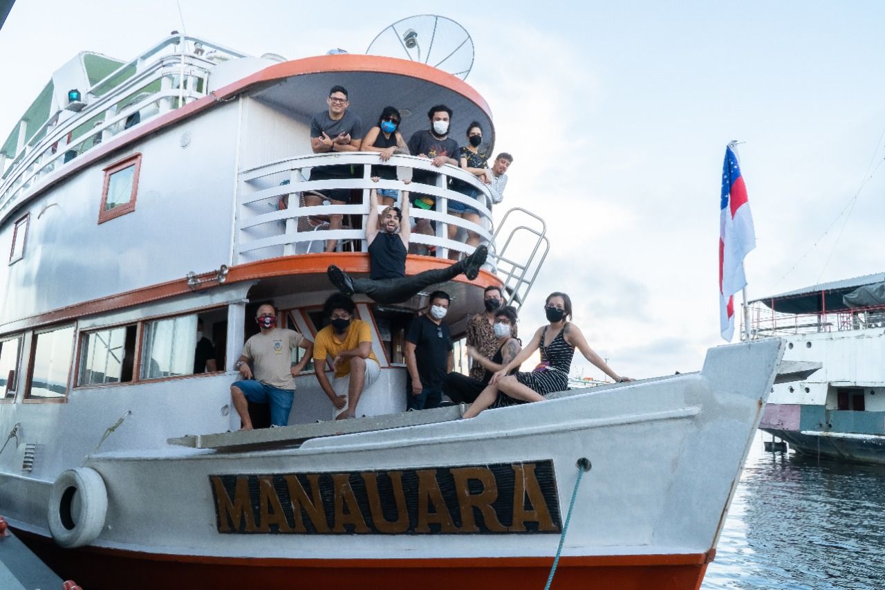 Coletivo de artistas realiza ações culturais em municípios da calha do Solimões