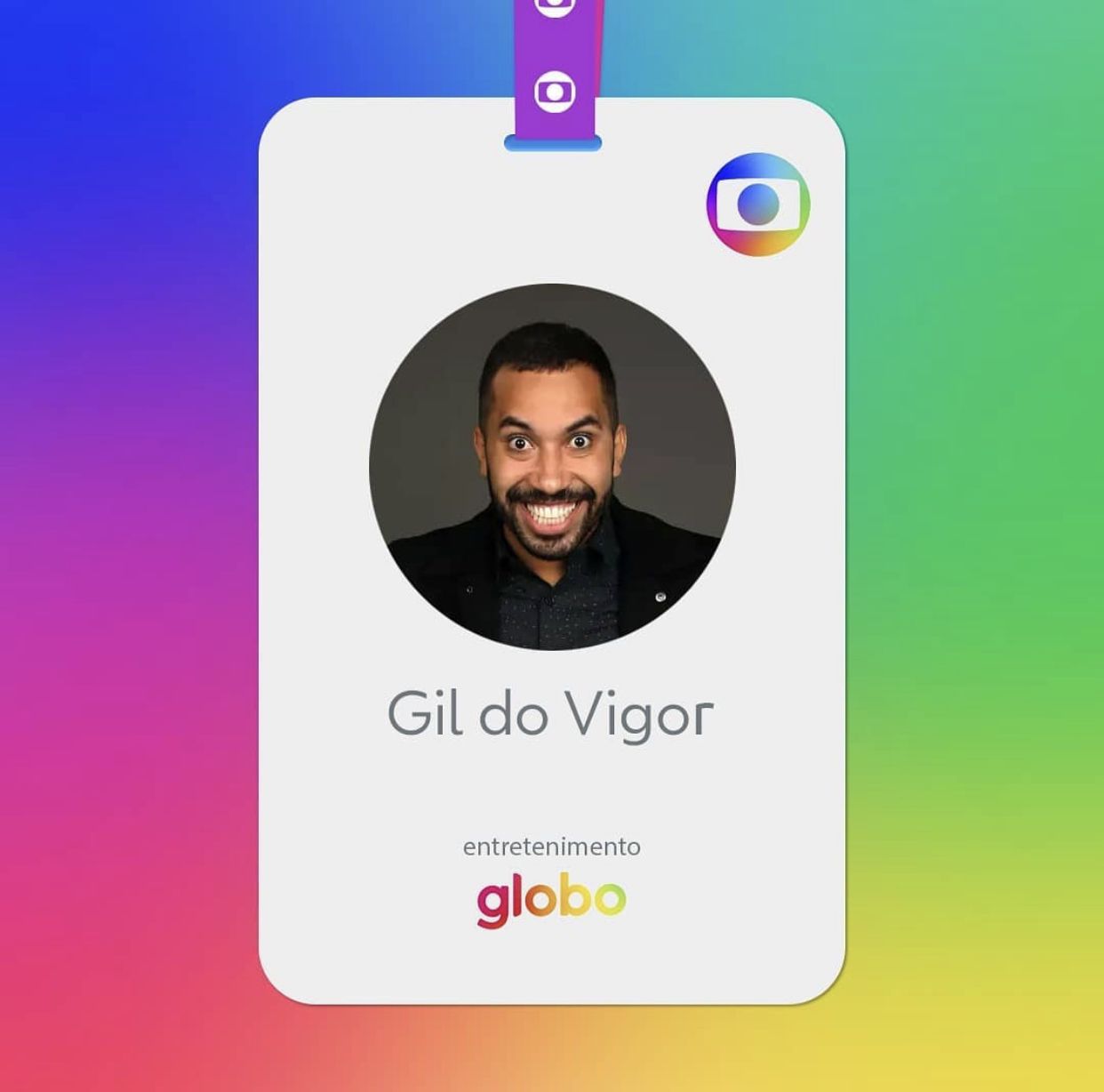 Gil do Vigor assina contrato com a Globo: 'Muito chique, Brasil'