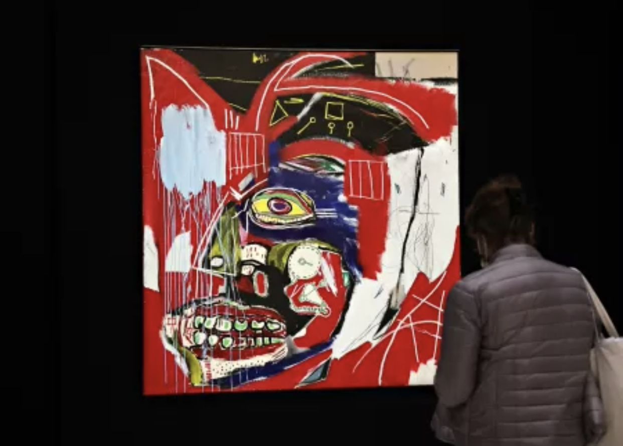 Quadro de Basquiat é vendido por quase R$ 490 milhões