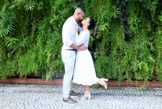 Viviane Araújo se casa com Guilherme Militão no Rio