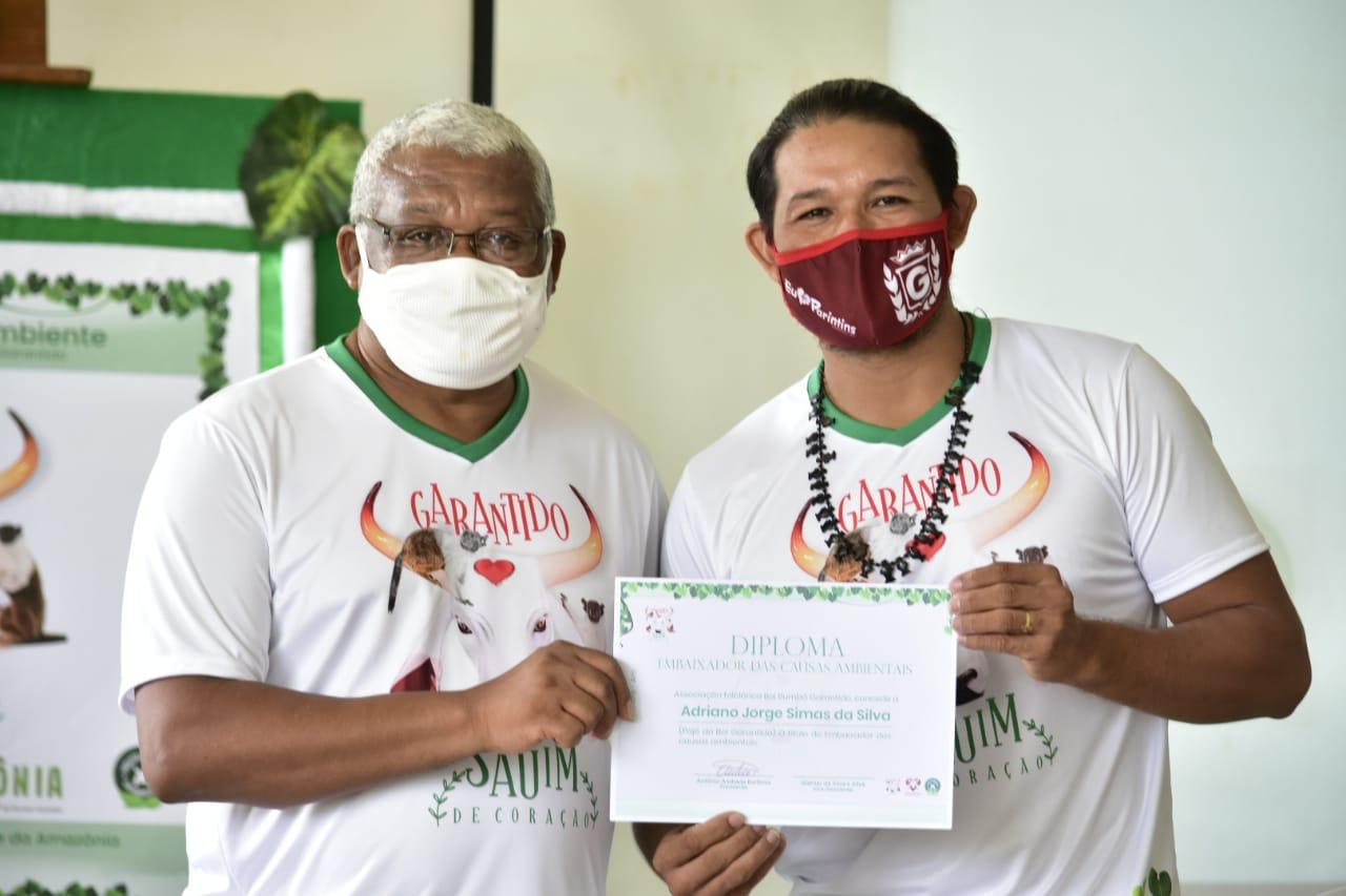 Boi Garantido inicia ações do mês de Junho com a “I Semana do Meio Ambiente”