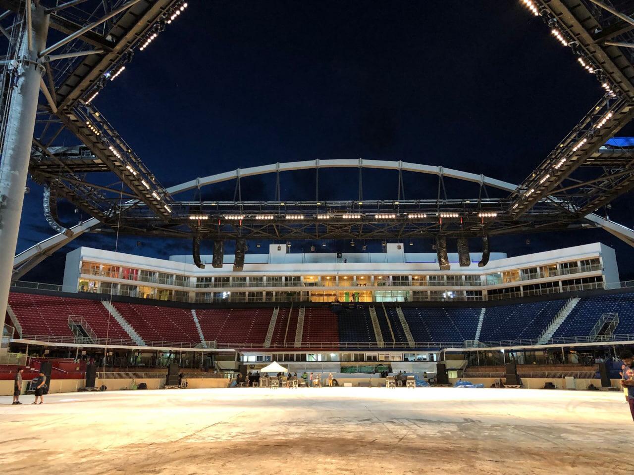 Caprichoso e Garantido apresentam live direto da arena do Bumbódromo de Parintins