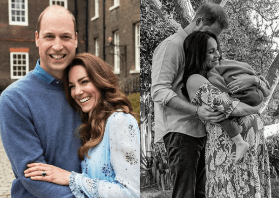 Príncipe William e Kate parabenizam Harry e Meghan por nascimento de filha