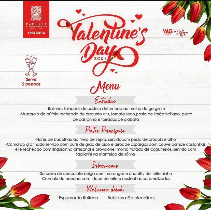 Últimos lugares disponíveis para o Valentine's Day