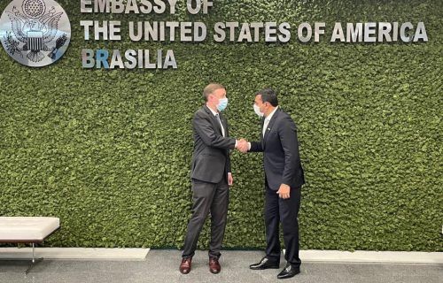 Preservação e desenvolvimento econômico, é destaque em reunião na Embaixada Americana