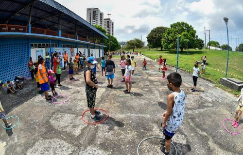 Esporte e diversão marcam ‘Brincando em Família na Vila’ 