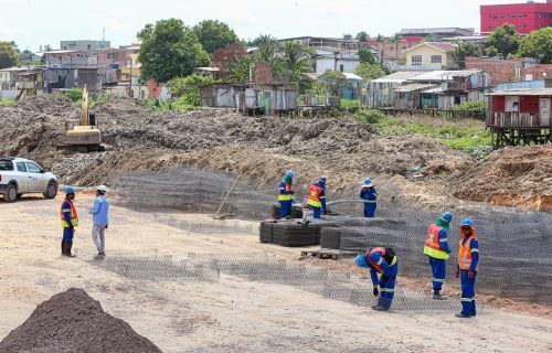 Requalificação urbanística do Igarapé do 40 tem avanço