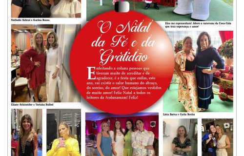 Coluna MZM especial de Natal no Jornal do Commercio