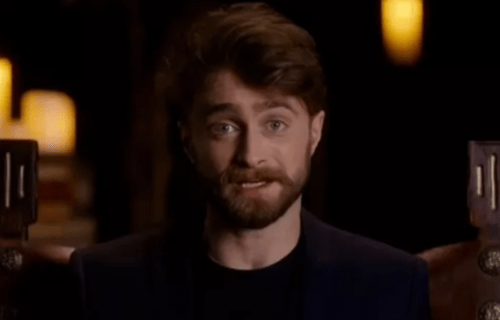 Daniel Radcliffe conta que deu primeiro beijo em 'Harry Potter'