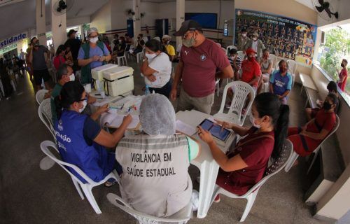 Com aproximadamente mil doses aplicadas, Carreta Vacina Amazonas segue no Tarumã