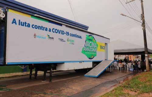 Carreta Vacina Amazonas: quinta e sexta (19) segue em Novo Airão 